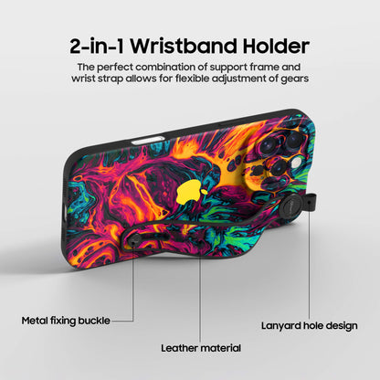 Teufelsauge | Multifunktionale Armbandhülle für iPhone-Serie