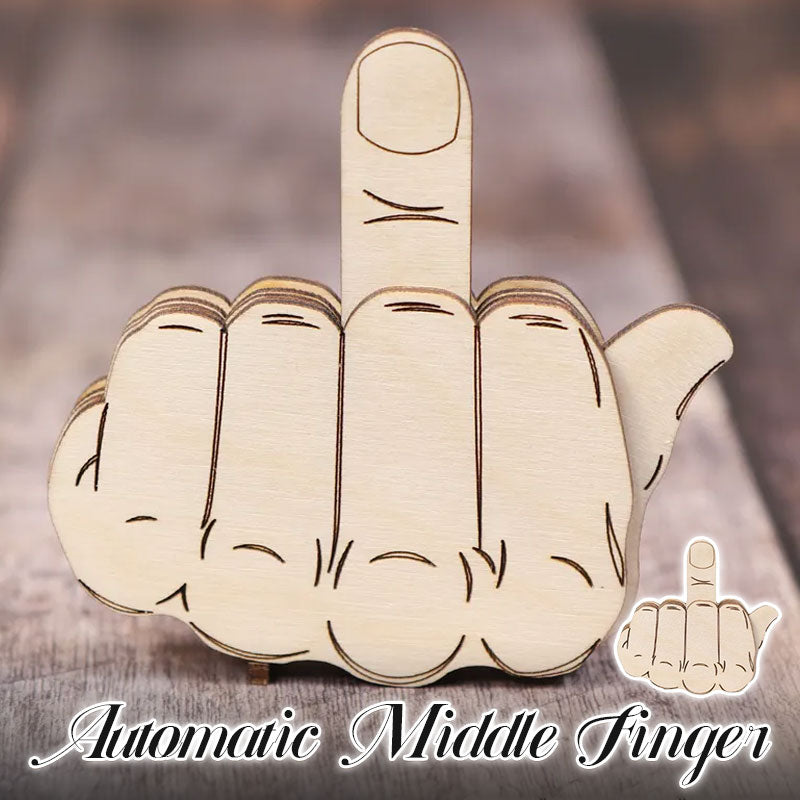 Automatischer Mittelfinger