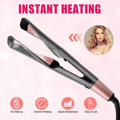 2-in-1 Spiral Locken- und Glättungs-Haarclip