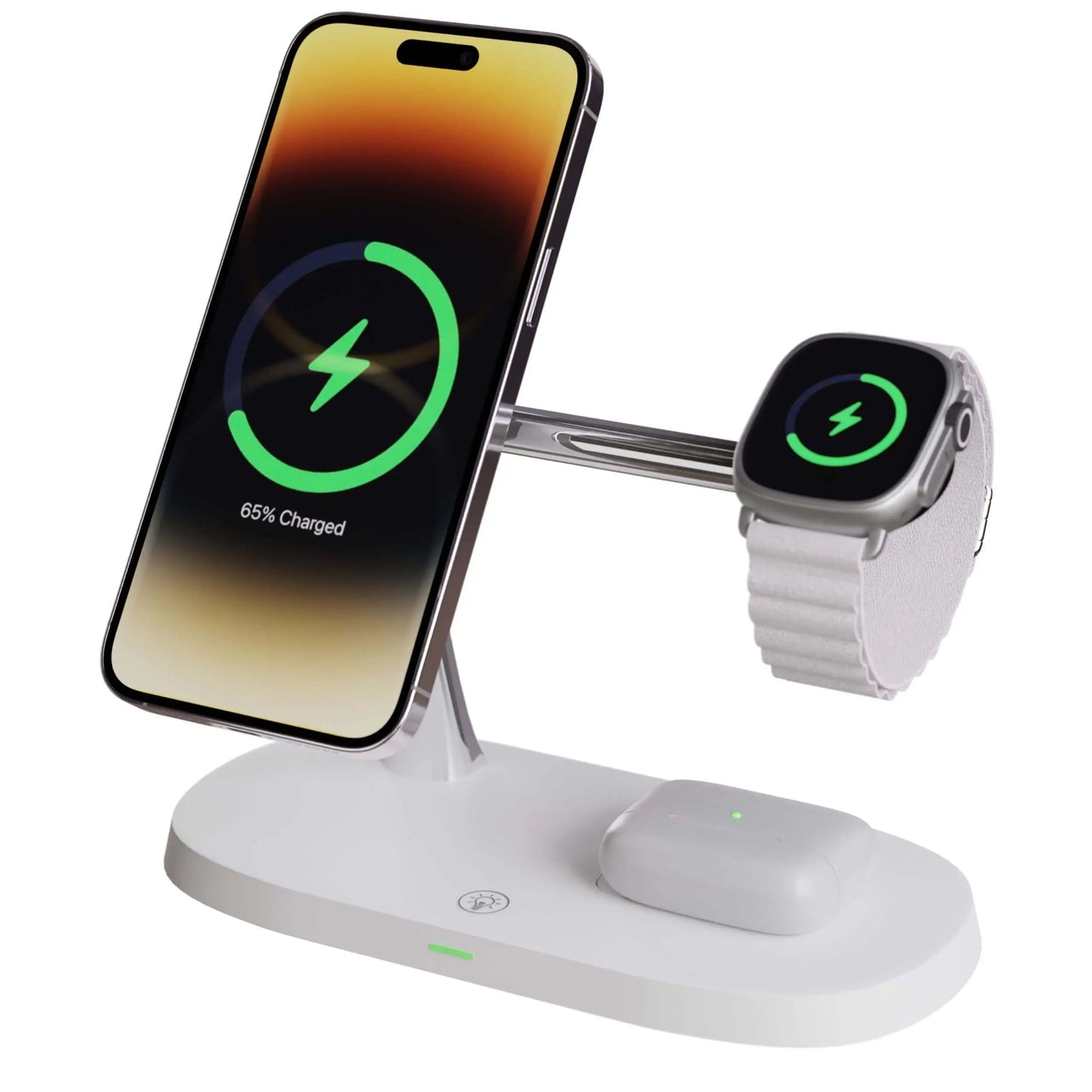 Evolved Chargers® 3-in-1 MagSafe-Ladegerät – Für iPhone, Apple Watch & AirPods