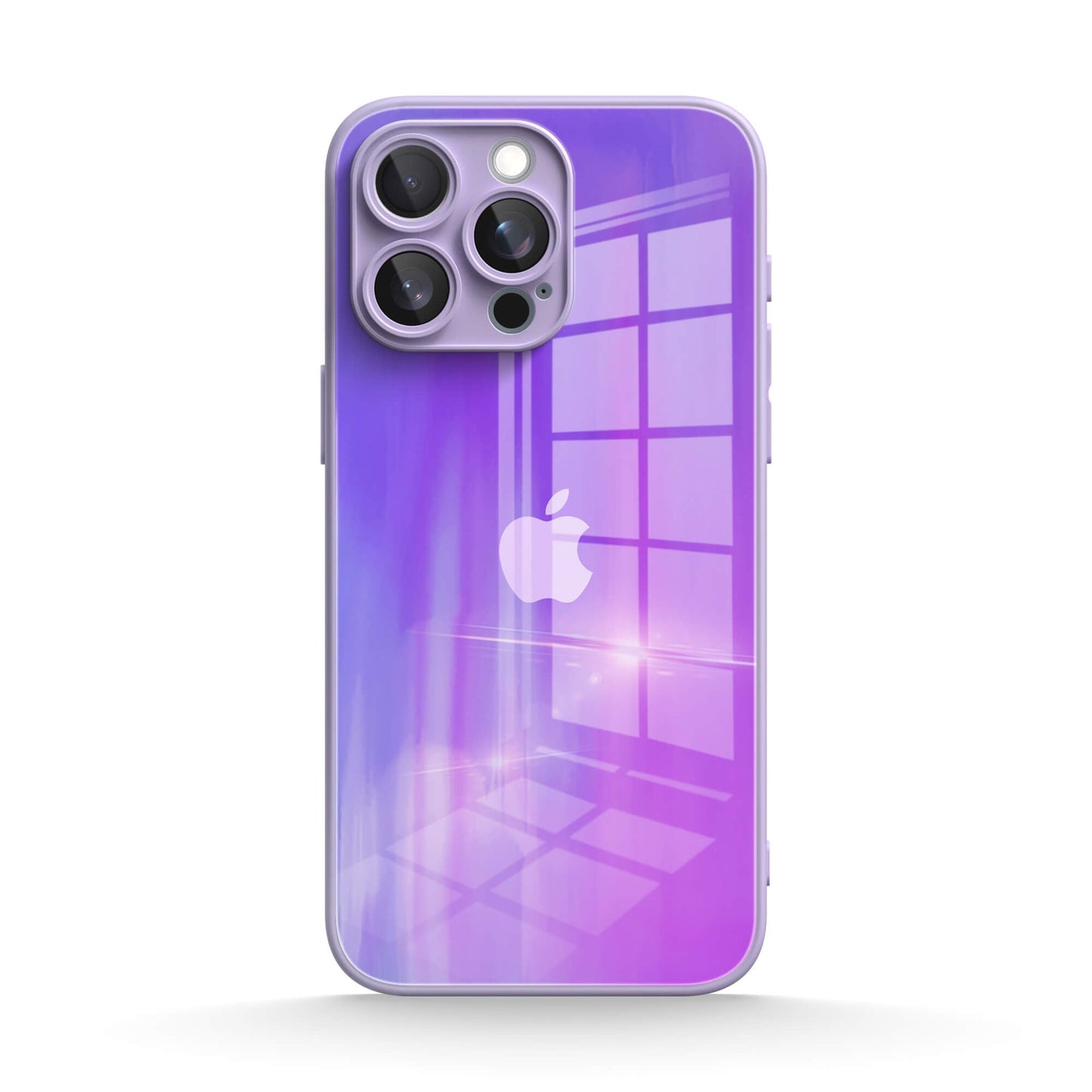 Streamer Lila | Stoßfeste Schutzhülle für iPhone-Serie