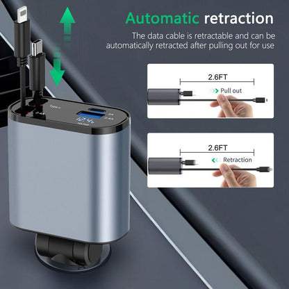 4-in-1 Teleskop-Autoladegerät