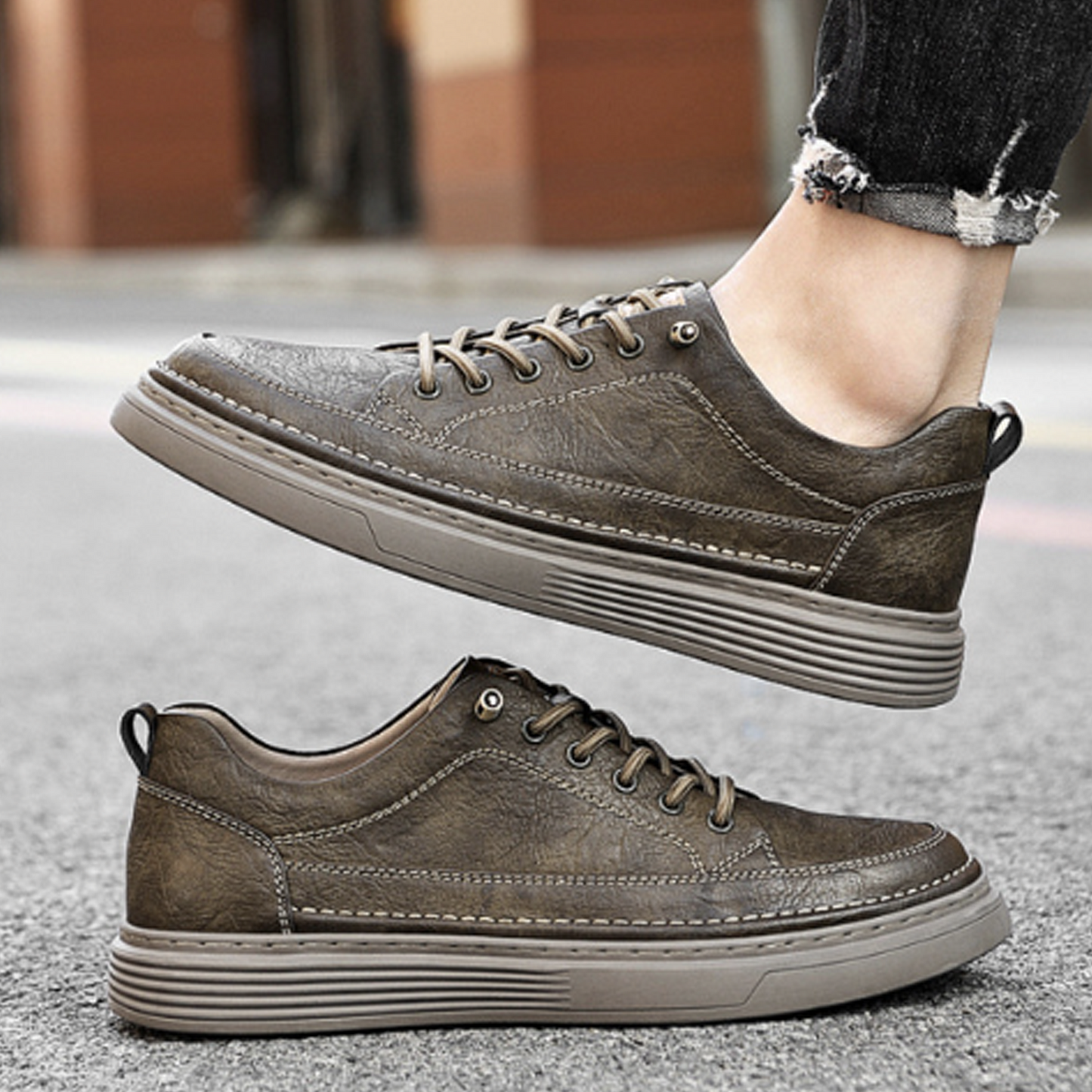 Bristol Echtleder Sneakers