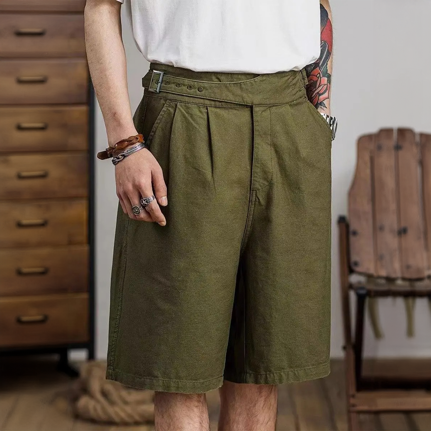 Limitierte Auflage - Safari Gurkha Shorts