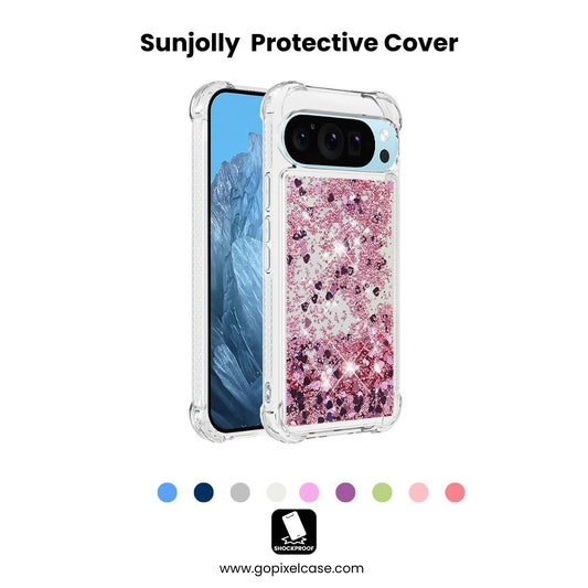 Sunjolly Case for Google Pixel 9 Pro XL, 8 Pro, 8A, 7A - Protective Cover