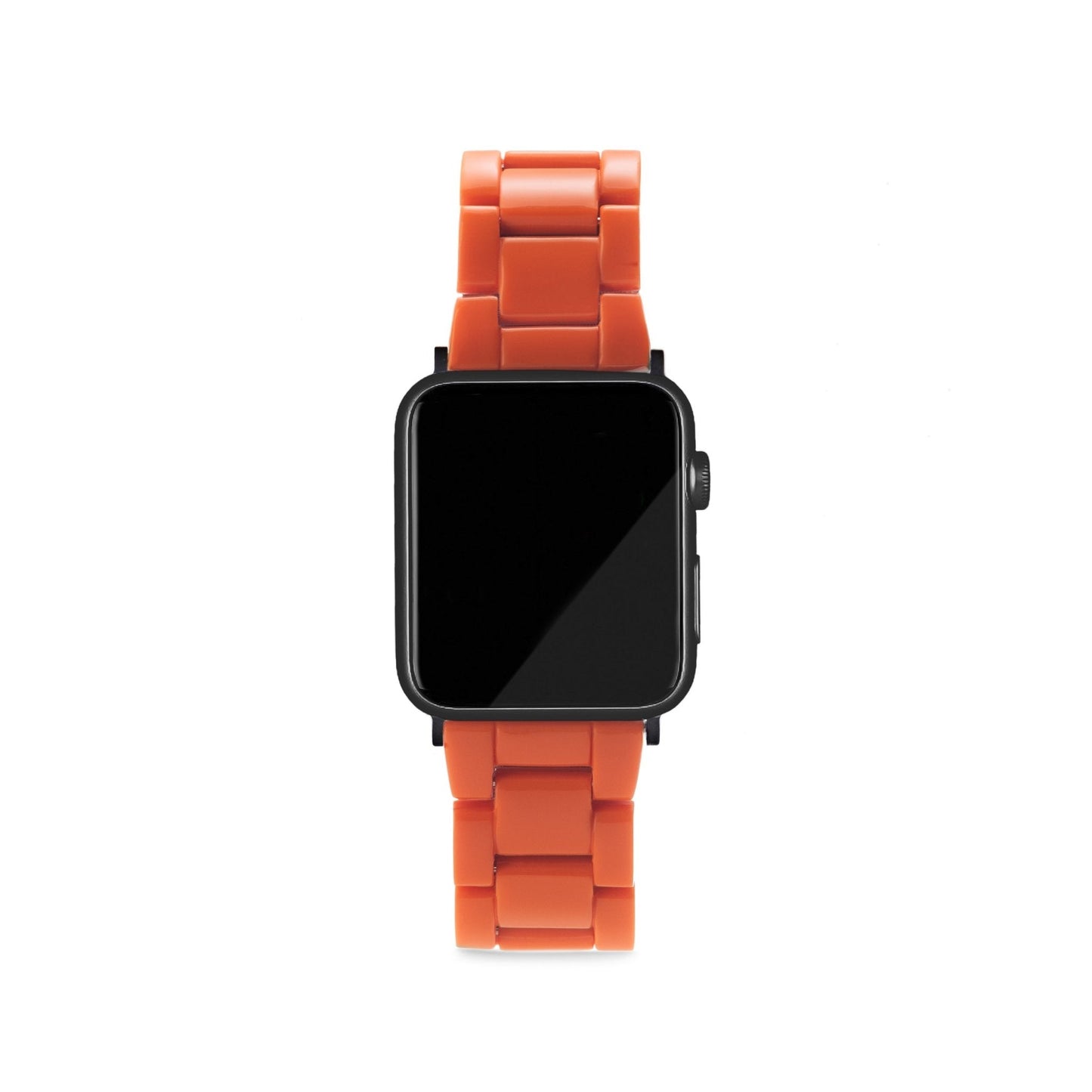 Armband für die Apple Watch in leuchtendem Orange