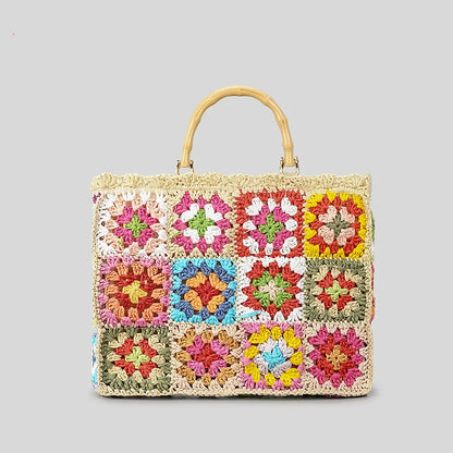 Boho-Blüten Tasche