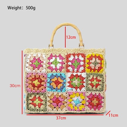 Boho-Blüten Tasche