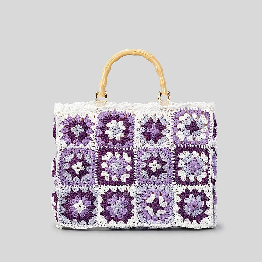 Boho-Blüten Tasche