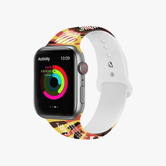 Apple Watch-Armband | OW Tarnmuster Braun