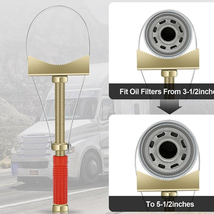 Auto-Ölfilter-Werkzeug mit verstellbarem Stahlband