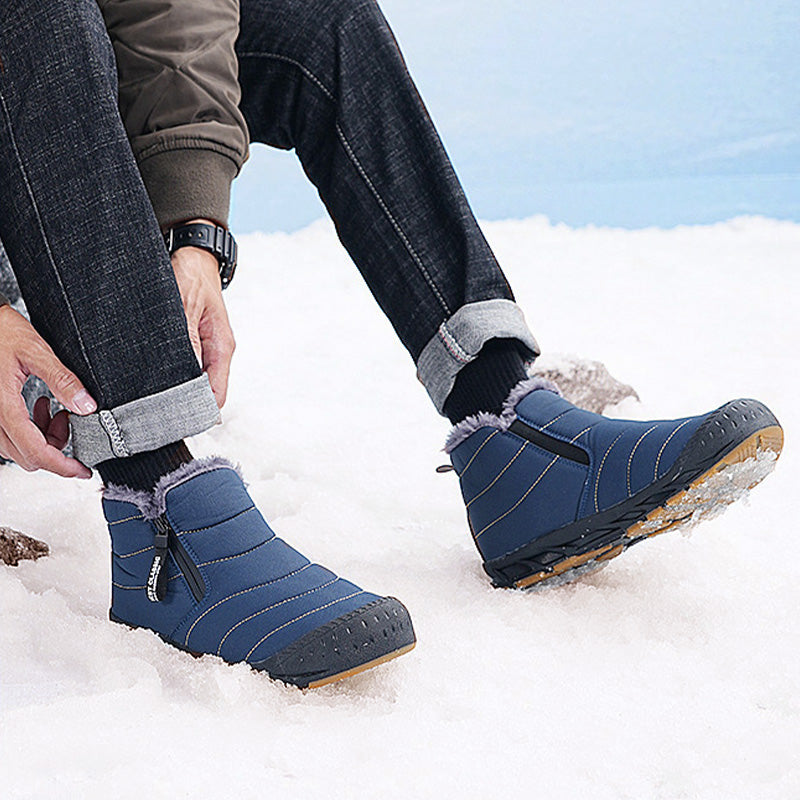 Wasserdichte Winter-Schneestiefel mit Fleece-Innenschicht