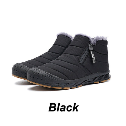 Wasserdichte Winter-Schneestiefel mit Fleece-Innenschicht