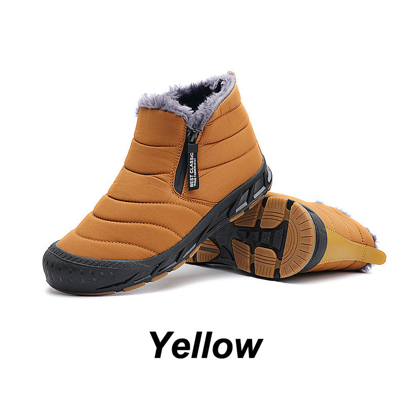 Wasserdichte Winter-Schneestiefel mit Fleece-Innenschicht